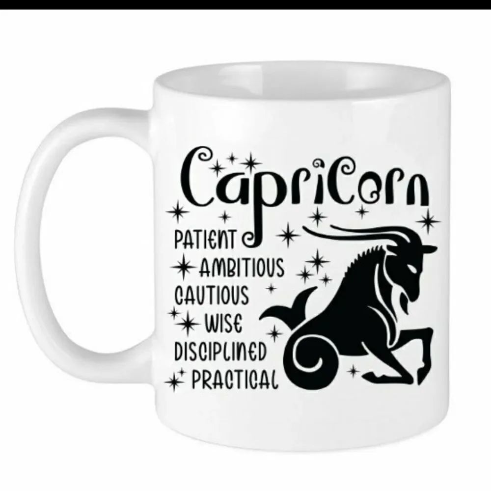 *Coffee mug, ZODIAC Capricorn
